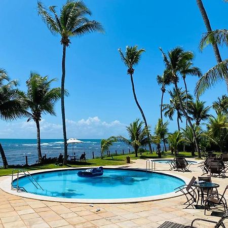 Apartamento Em Frente Ao Mar E Na Vila Praia do Forte Bagian luar foto