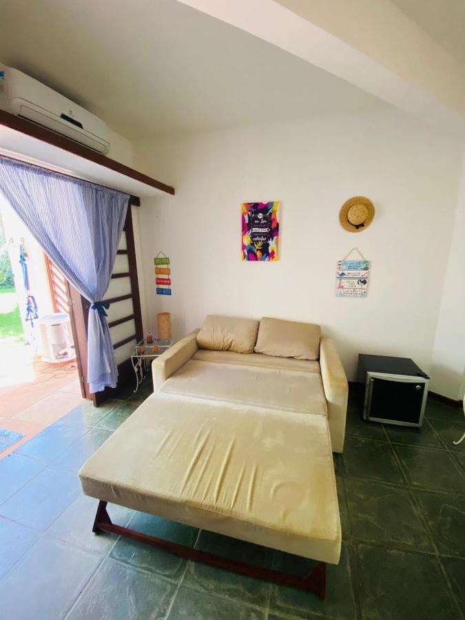 Apartamento Em Frente Ao Mar E Na Vila Praia do Forte Bagian luar foto